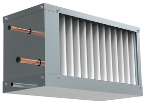 Фреоновый охладитель для прямоугольных каналов WHR-R 400*200-3