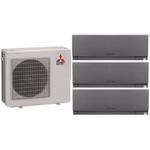 Мульти сплит система Mitsubishi Electric MSZ-EF25VESx3/MXZ-3D54VA (комплект)