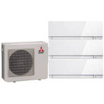 Мульти сплит система Mitsubishi Electric MSZ-EF25VEWx3/MXZ-3E54VA (комплект)